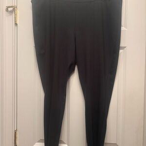 Lane Bryant Women's Sleek Dark Green leggings NWT